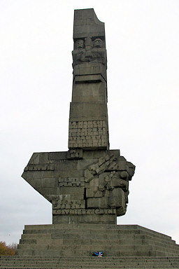 Westerplatte Monument near Gdansk, Poland&copy;Ken Woolfenden